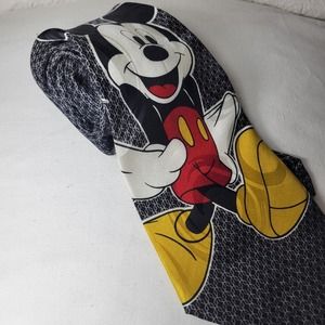 Mickey Unlimited Disney 100٪ Silk Mickey Mouse Mens Graphic Print Classic Tie